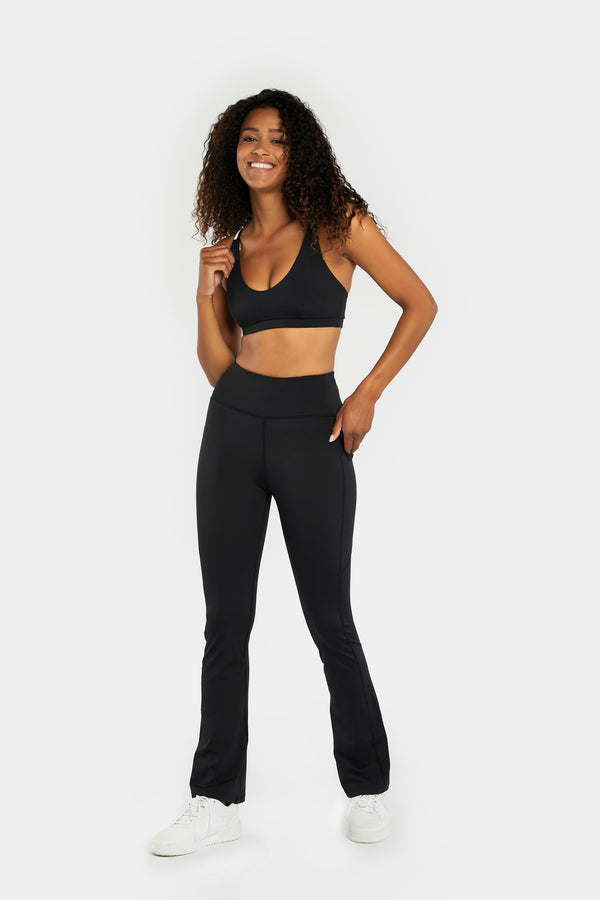 Pocket Flare Legging with Phone Pockets