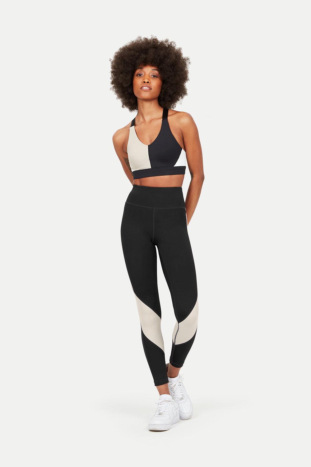 Buy HELISHA Gym wear Leggings Yoga Track Pants for Girls  Women BlackPack  of 2 FREESIZE2632 WAISTSIZE Black With BlueLineWhiteLine  FreeSize2632 Waist online  Looksgudin