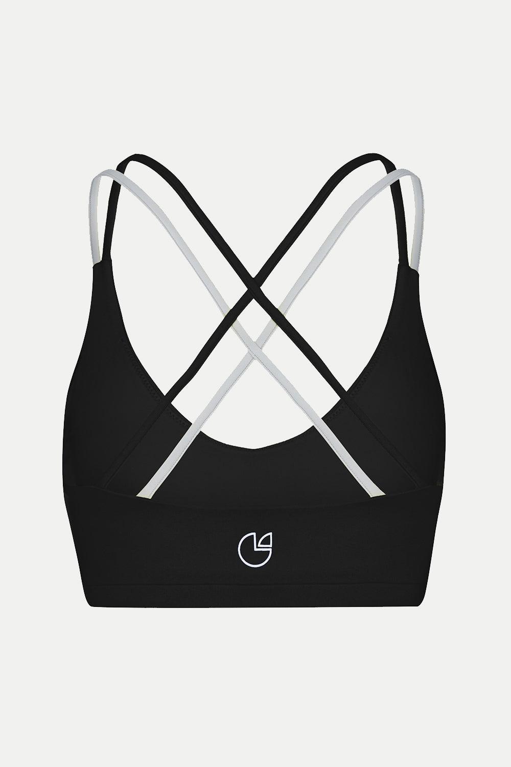 Black Sports Bra, Claude Sports Bra Black