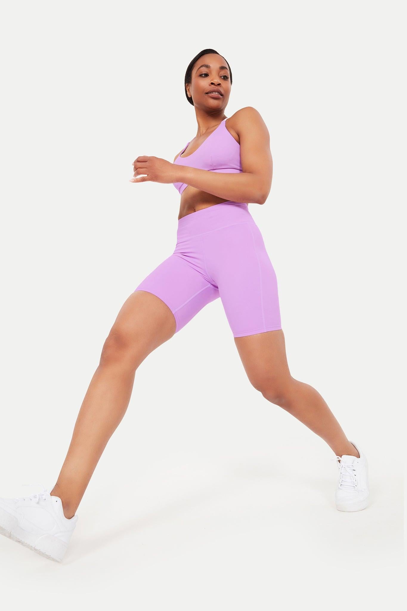 Women's Gym Shorts, Yoga Shorts with Pockets